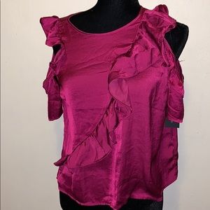 Forever 21 Woven Top Off Shoulder